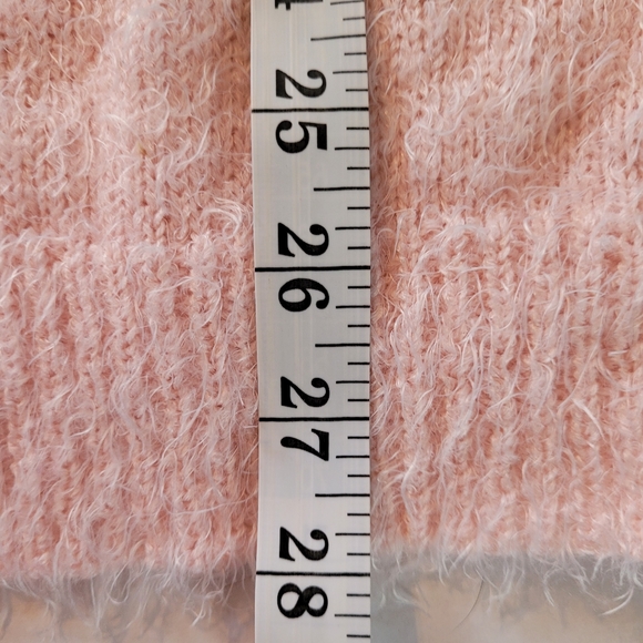 No Boundaries Peach/Pink Sweater. Size XXL. Very soft & pretty. - Picture 3 of 6